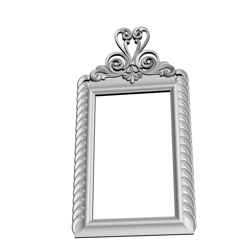 картинка Рама под зеркало D14-409 3D-STL.COM