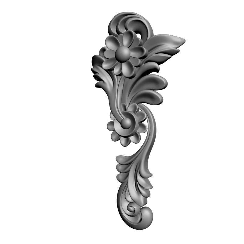 картинка Элемент декора D10-476 3D-STL.COM