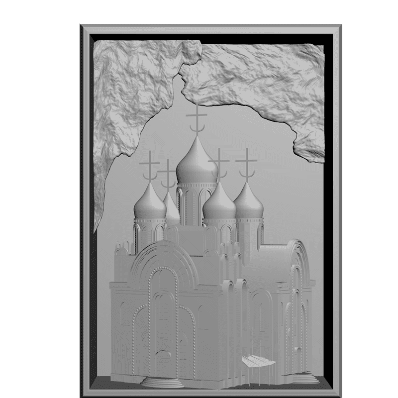 картинка Собор D12-052 3D-STL.COM