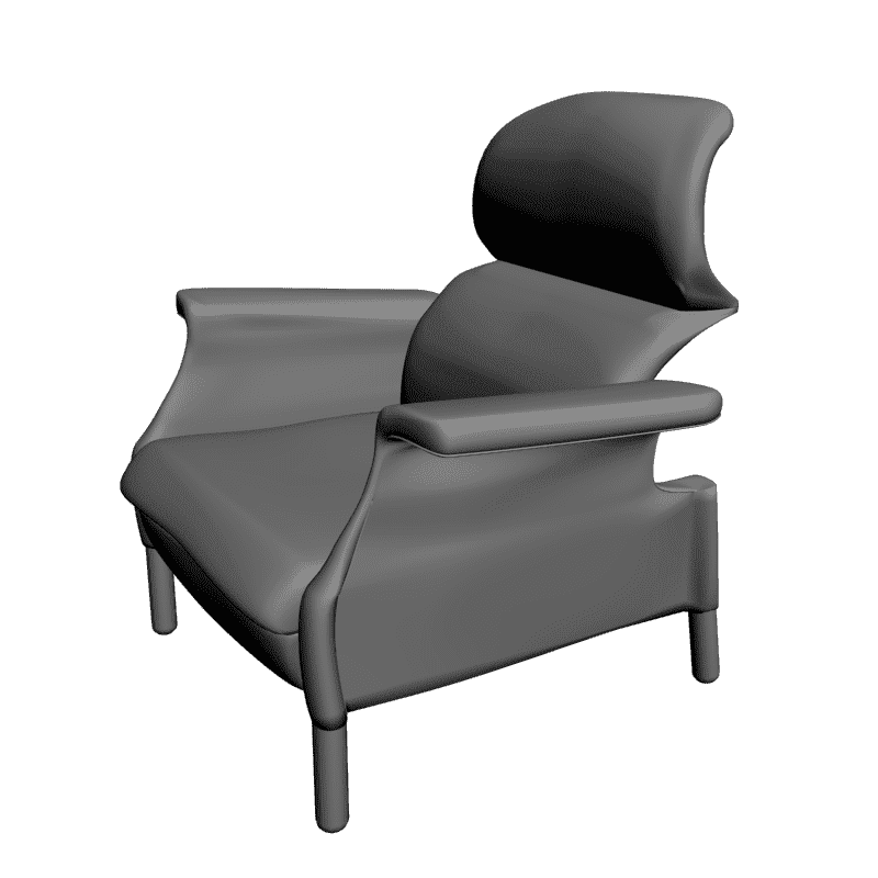 картинка Кресло M3-078 3D-STL.COM