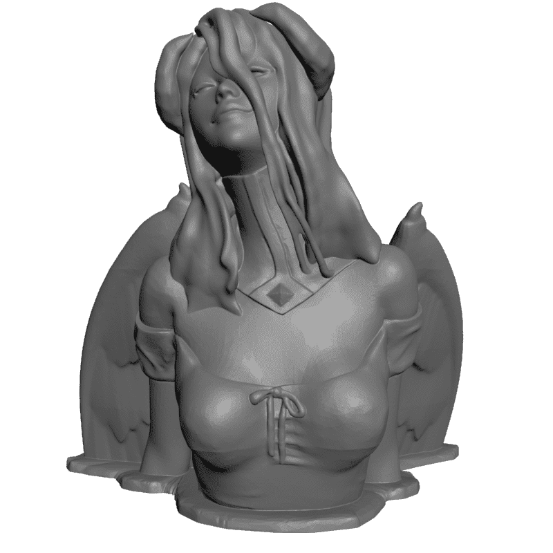 картинка Девушка L2-051 3D-STL.COM