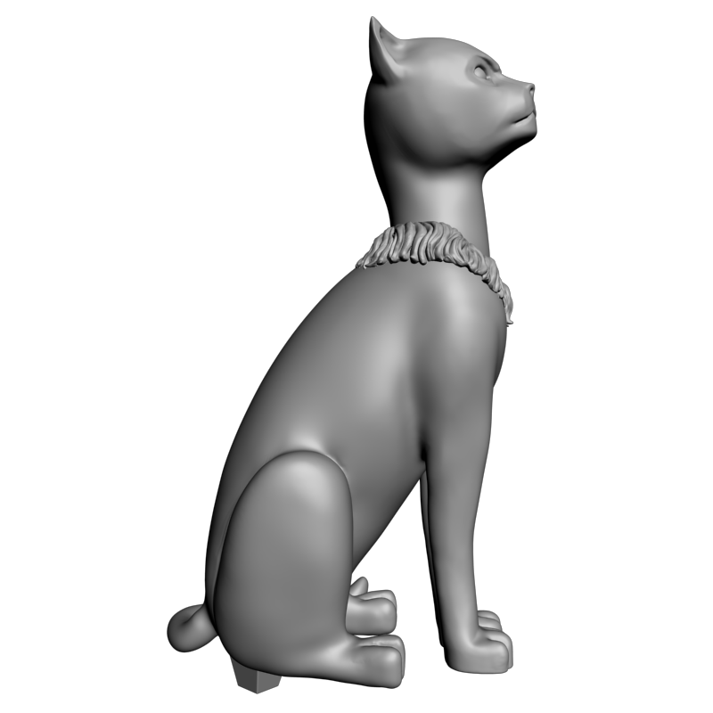 картинка Кошка F1-271 3D-STL.COM