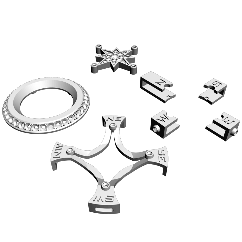 картинка Набор деталей RY6-052 3D-STL.COM