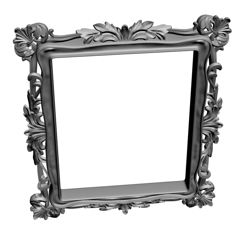 картинка Рама резная D14-545 3D-STL.COM