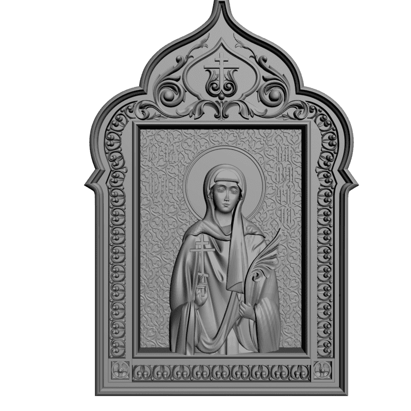 картинка Святая Валентина V3-312 3D-STL.COM