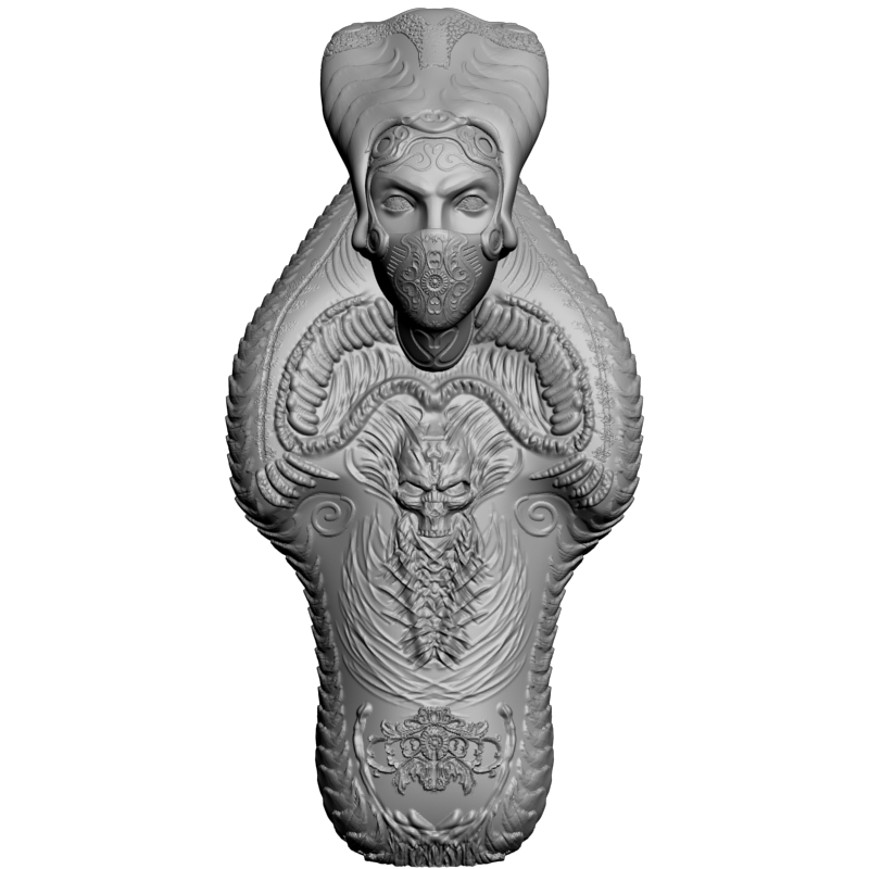 картинка Восточная тема L2-067 3D-STL.COM