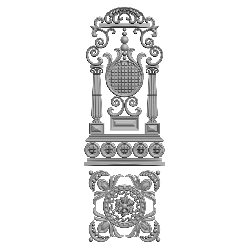 картинка Накладка на двери H3-101 3D-STL.COM