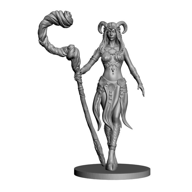 картинка Девушка-воин L3-340 3D-STL.COM