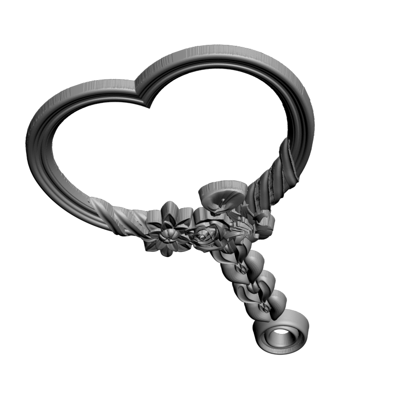 картинка Сердце RY6-058 3D-STL.COM