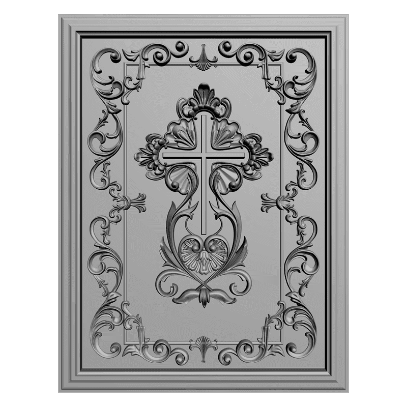 картинка Панель резная D11-036 3D-STL.COM