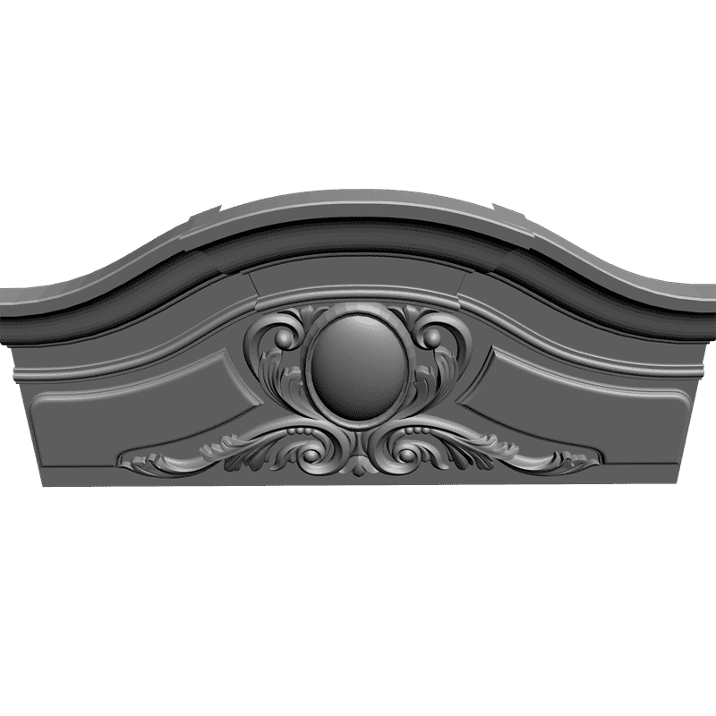 картинка Деталь двери резной H3-046 3D-STL.COM