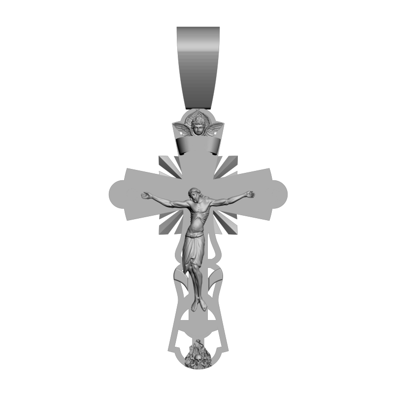 картинка Крестик V5-025 3D-STL.COM