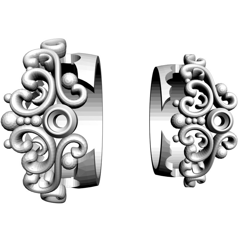 картинка Кольцо RY2-148 3D-STL.COM