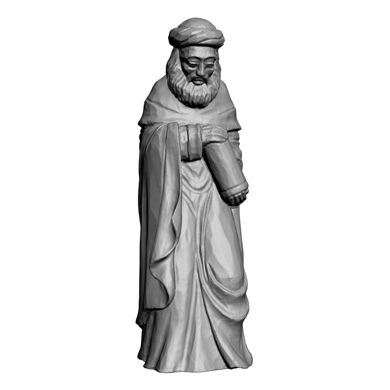 картинка Скульптура арабского мужчины L3-246 3D-STL.COM