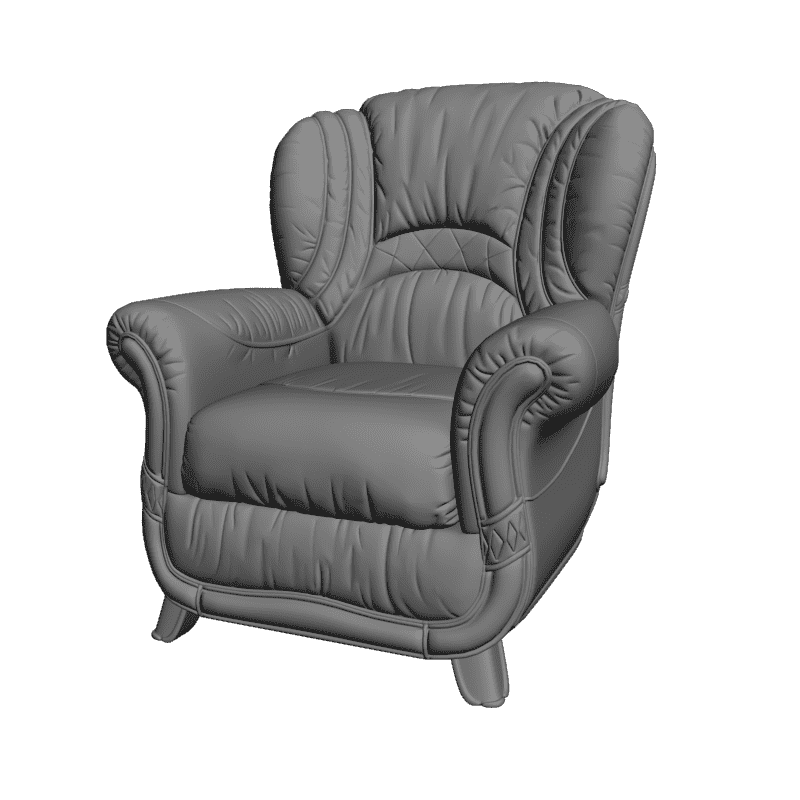 картинка Кресло M3-091 3D-STL.COM