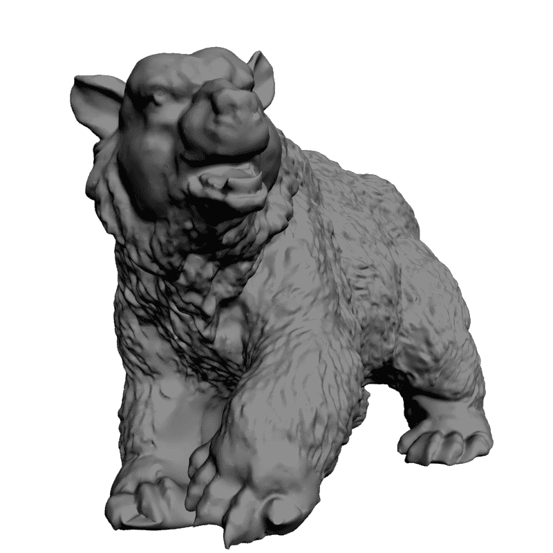картинка Медведь F1-153 3D-STL.COM
