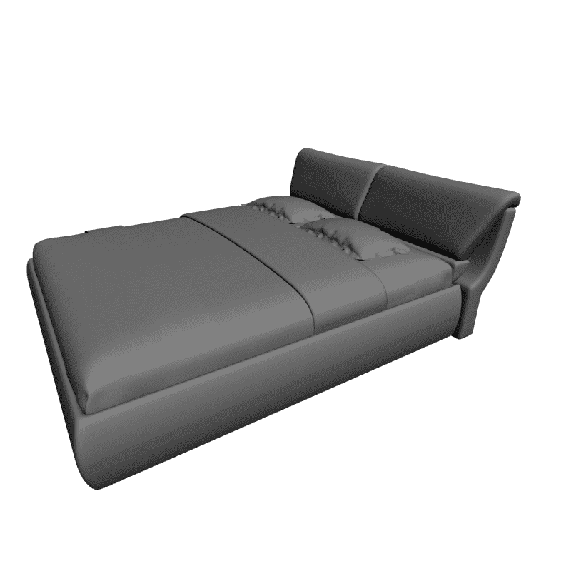 картинка Кровать Bali-2 180x200 - Dream Land M4-154 3D-STL.COM