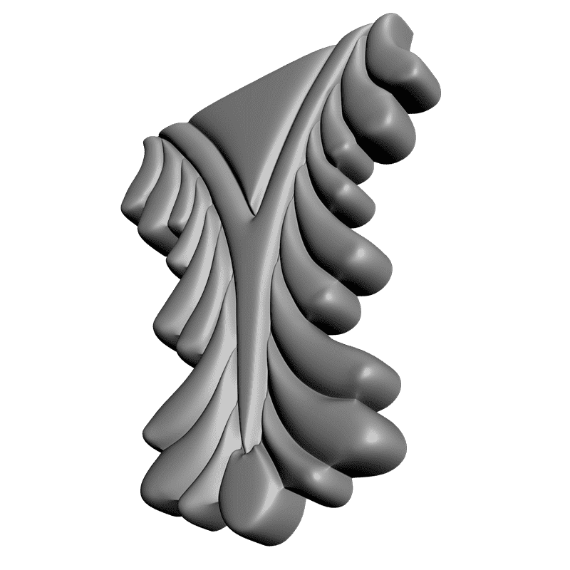 картинка Накладка декоративная D10-223 3D-STL.COM