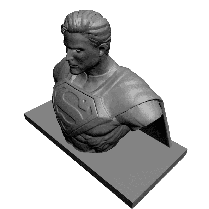 картинка Супермен L2-042 3D-STL.COM