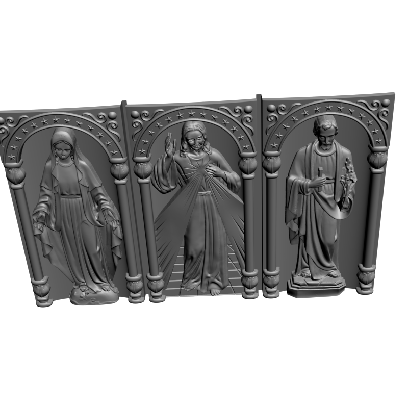 картинка Три фигуры V9-133 3D-STL.COM