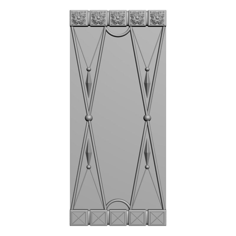 картинка Панель резная D11-143 3D-STL.COM
