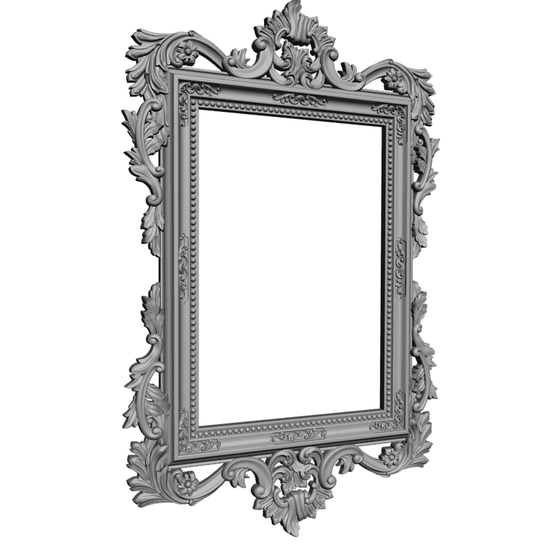 картинка Рама квадратная D14-330 3D-STL.COM