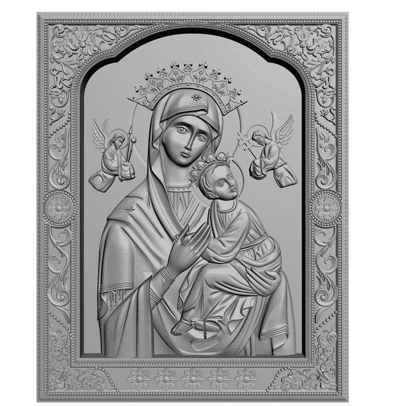 картинка Страстная Божьей Матери V3-269 3D-STL.COM