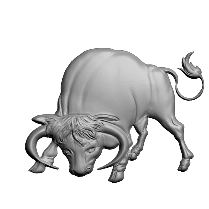 картинка Бык F1-261 3D-STL.COM