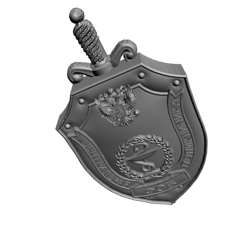 картинка Центральная Поликлиника ФСБ RG3-021 3D-STL.COM