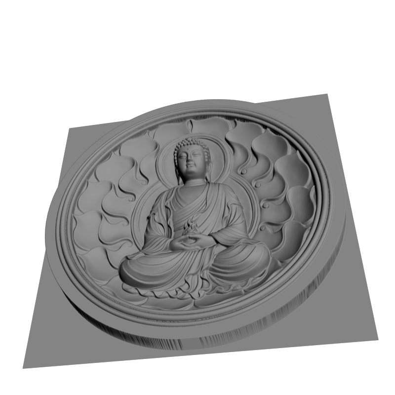 картинка Будда V9-118 3D-STL.COM