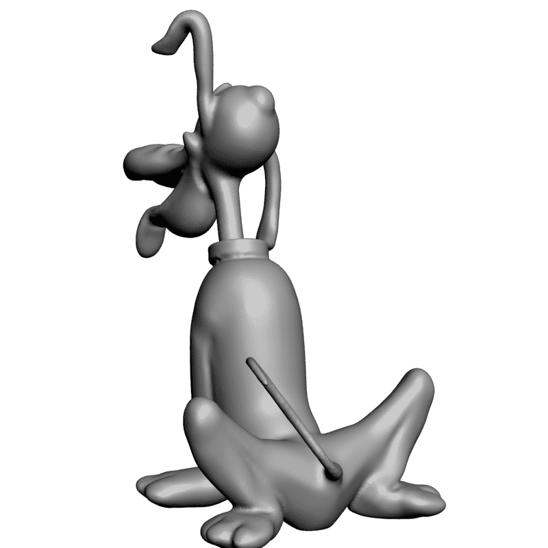 картинка Собака из мультфильма PI1-242 3D-STL.COM