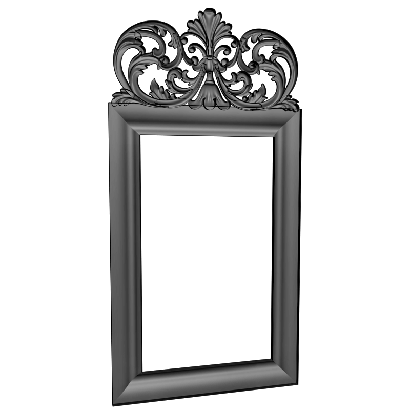 картинка Рама резная D14-455 3D-STL.COM