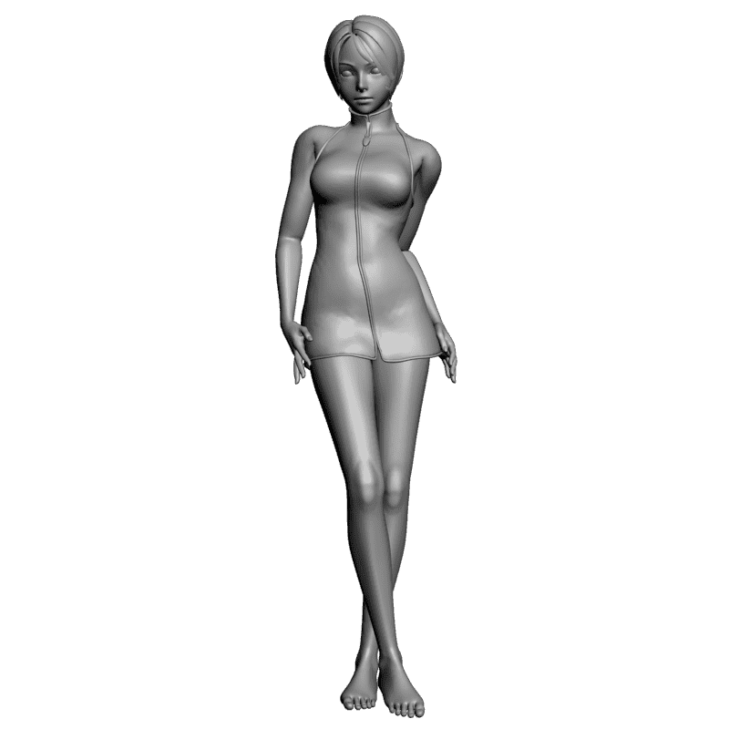 картинка Красивая девушка L3-197 3D-STL.COM