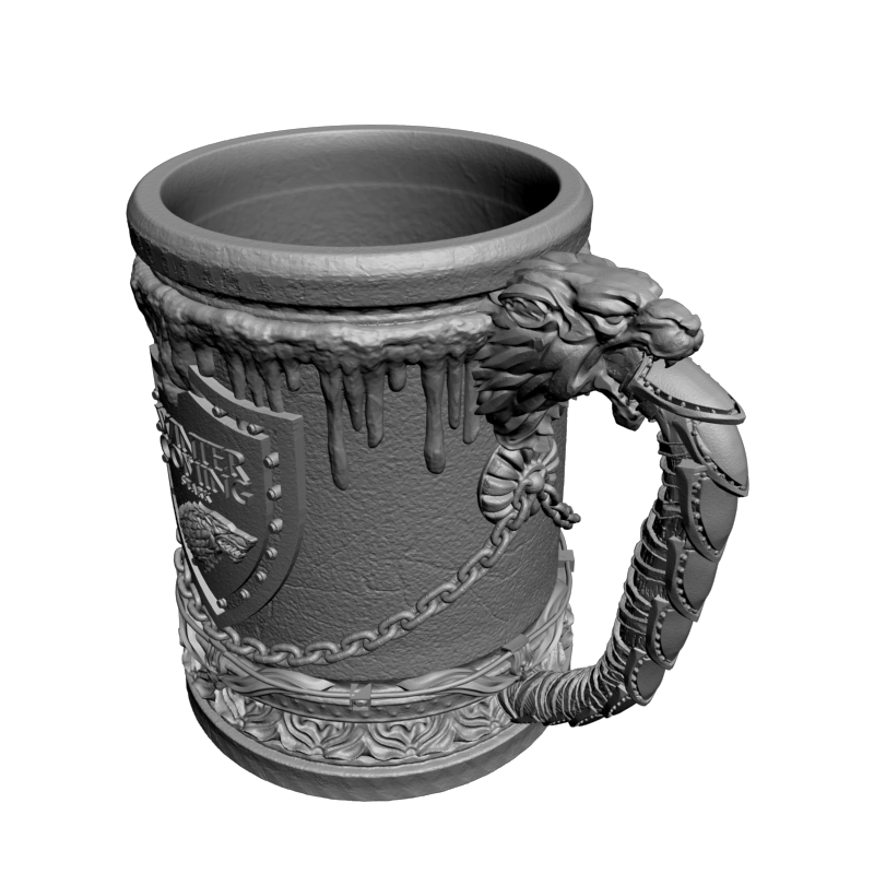 картинка Кружка Старк Хаус Джаред H5-107 3D-STL.COM