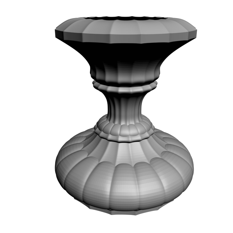 картинка Ваза H5-145 3D-STL.COM