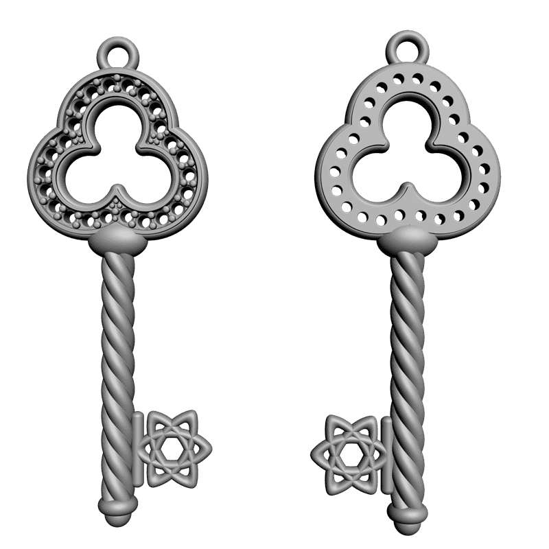 картинка Золотой ключик RY5-036 3D-STL.COM