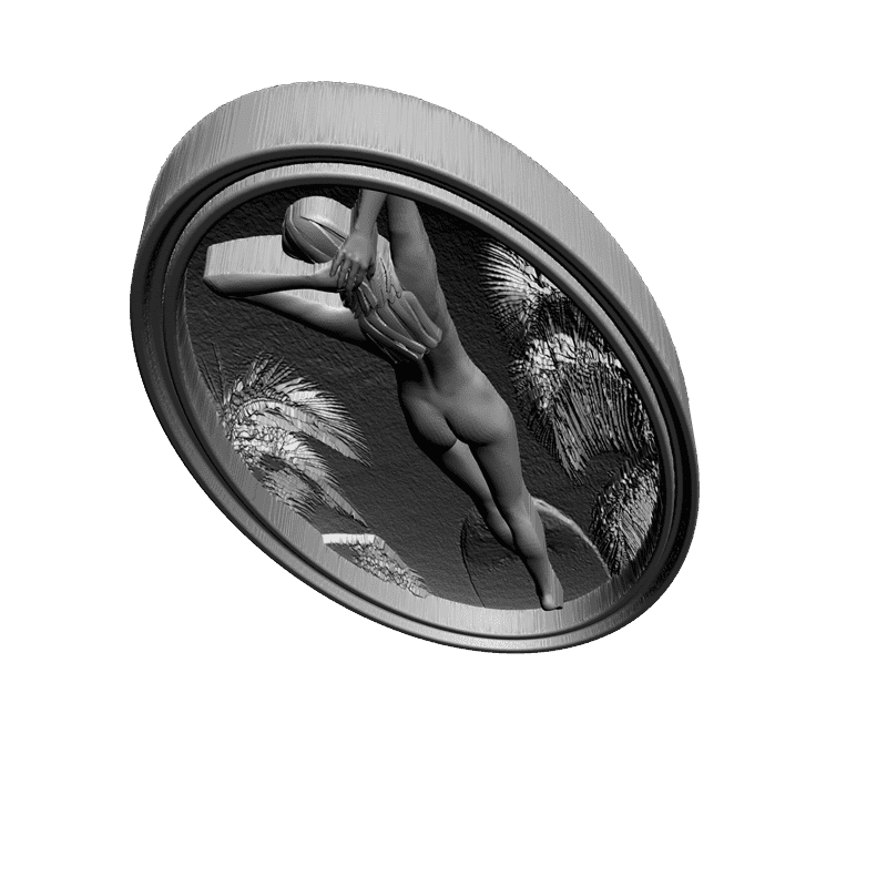 картинка Девушка L1-048 3D-STL.COM