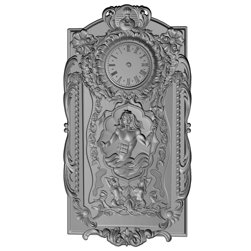 картинка Часы Нептун P3-172 3D-STL.COM