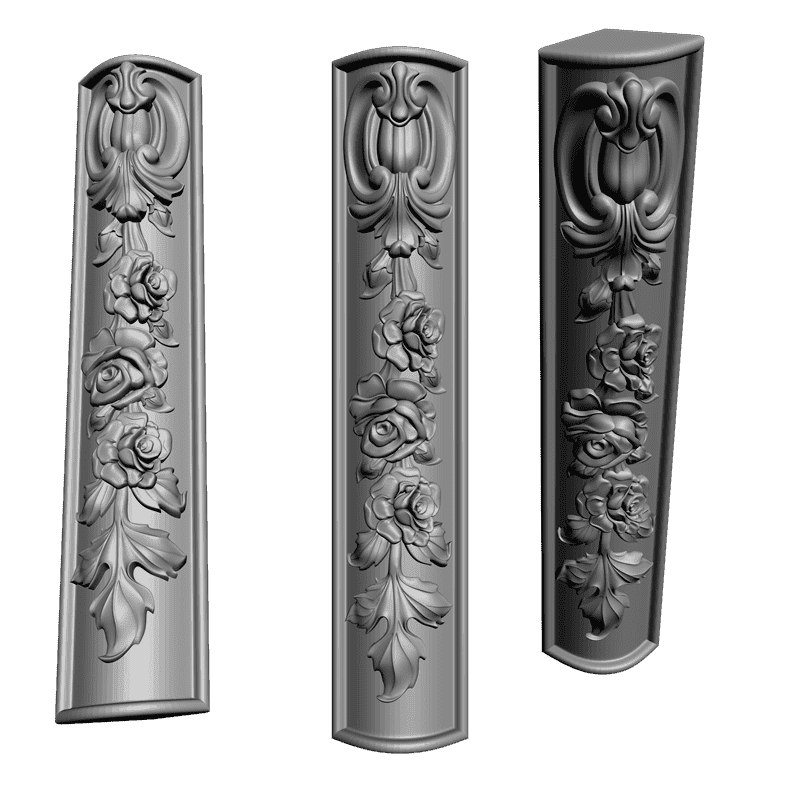 картинка Столб D17-014 3D-STL.COM