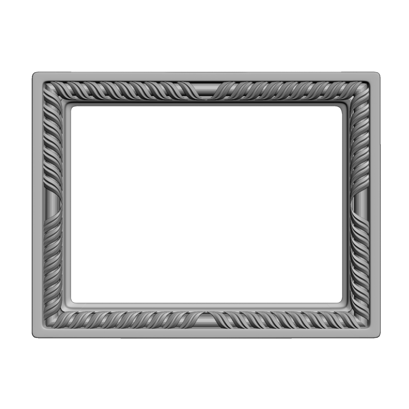 картинка Рамка резная D14-626 3D-STL.COM