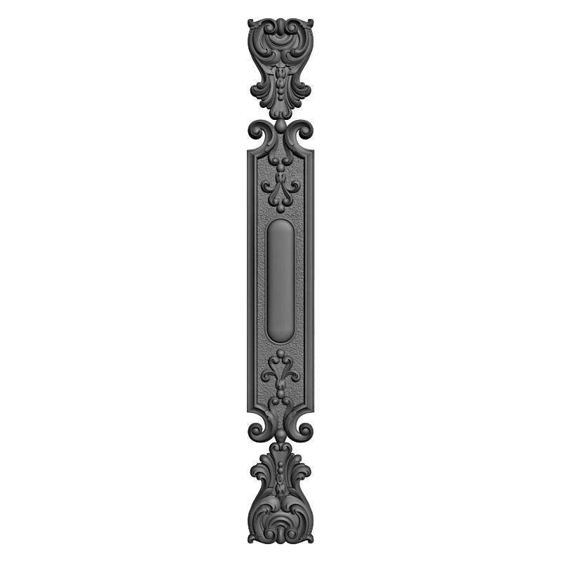 картинка Накладка декоративная рамная D10-407 3D-STL.COM
