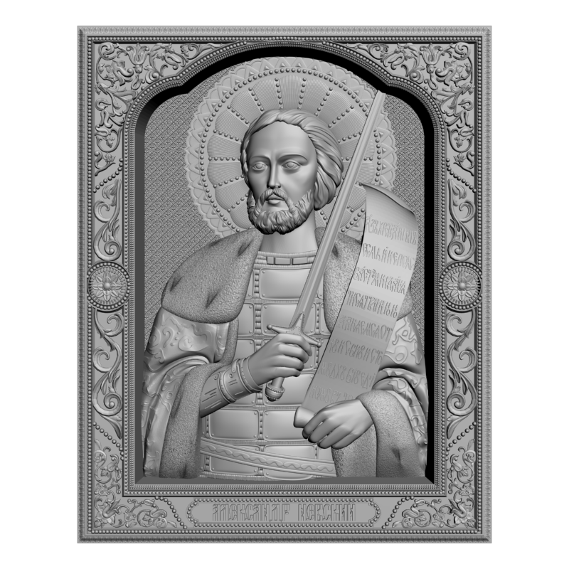 картинка Александр Невский V3-396 3D-STL.COM