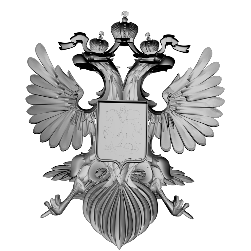 картинка Герб RG1-145 3D-STL.COM