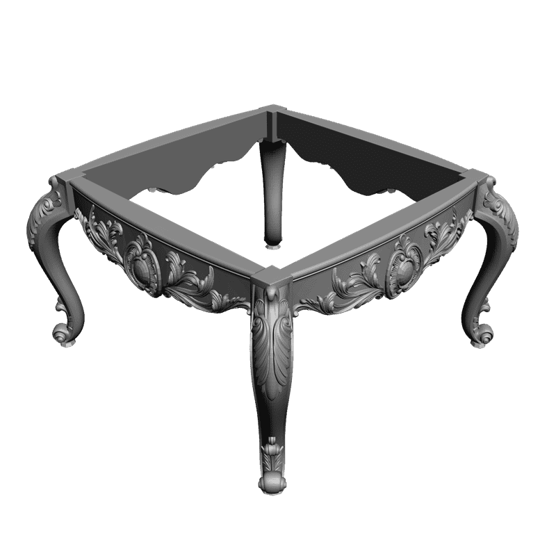 картинка Стол резной M8-042 3D-STL.COM