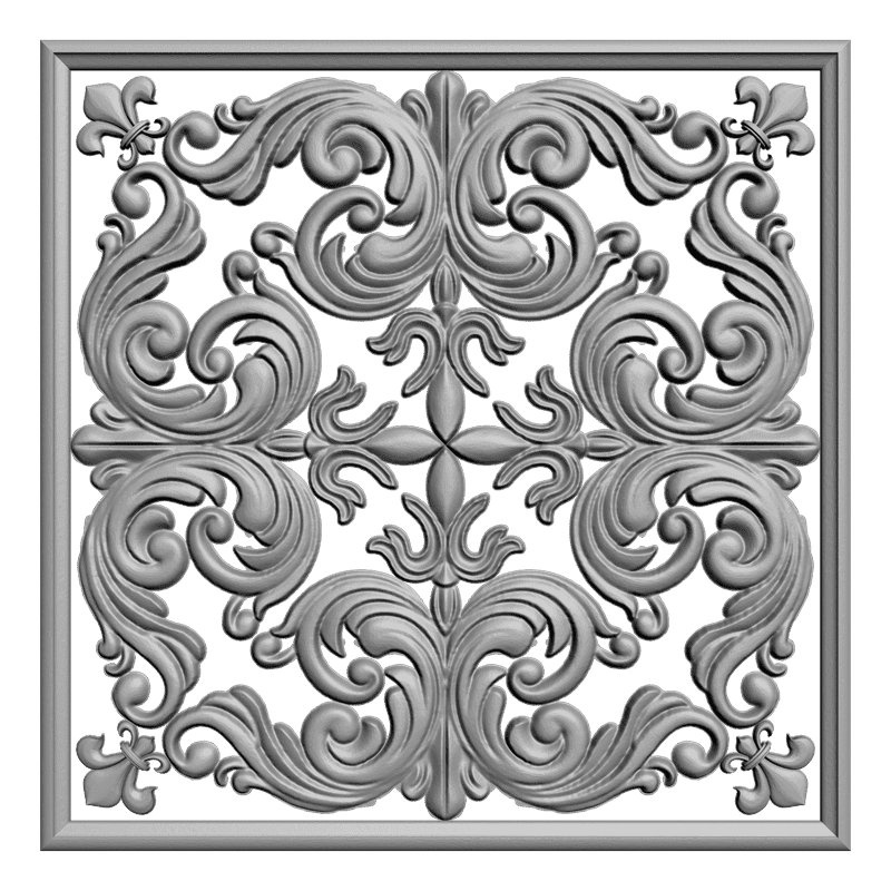 картинка Панель резная D11-084 3D-STL.COM