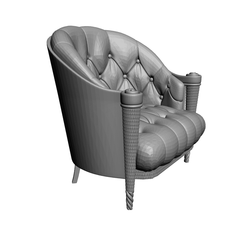 картинка Кресло M3-056 3D-STL.COM