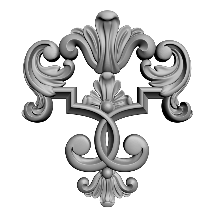 картинка Элемент декора D10-478 3D-STL.COM