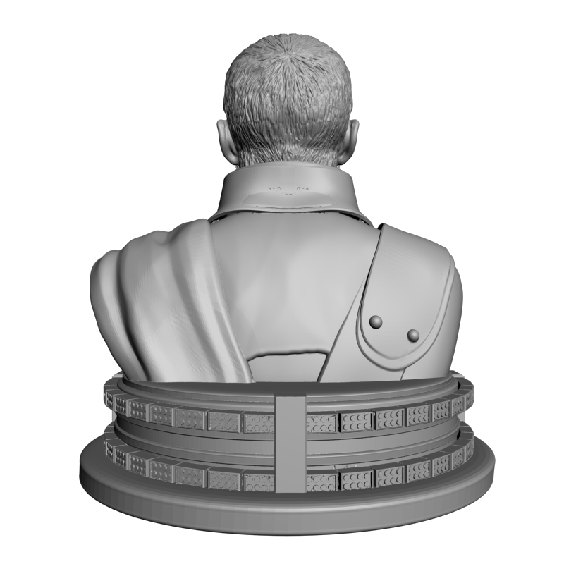 картинка Бюст Тора L2-094 3D-STL.COM