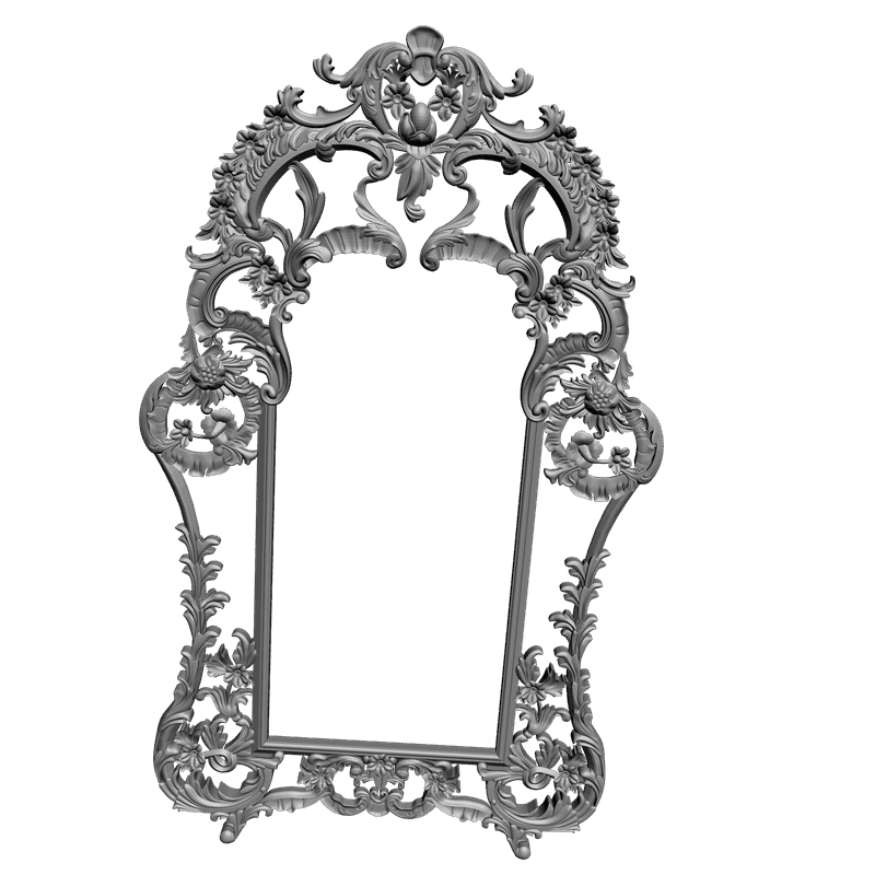 картинка Рама резная D14-223 3D-STL.COM