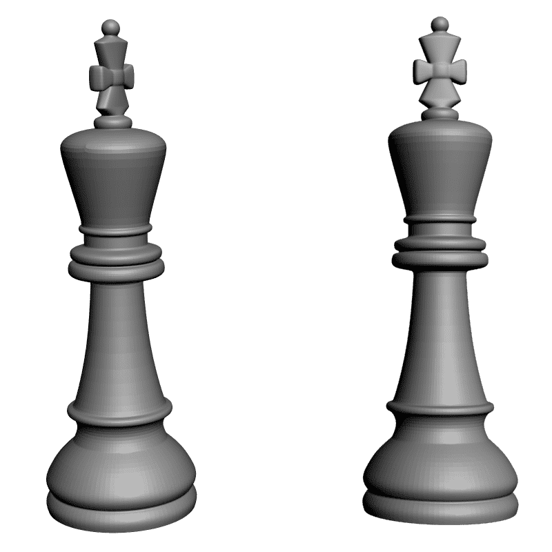 картинка Набор шахмат. Классические PI3-101 3D-STL.COM